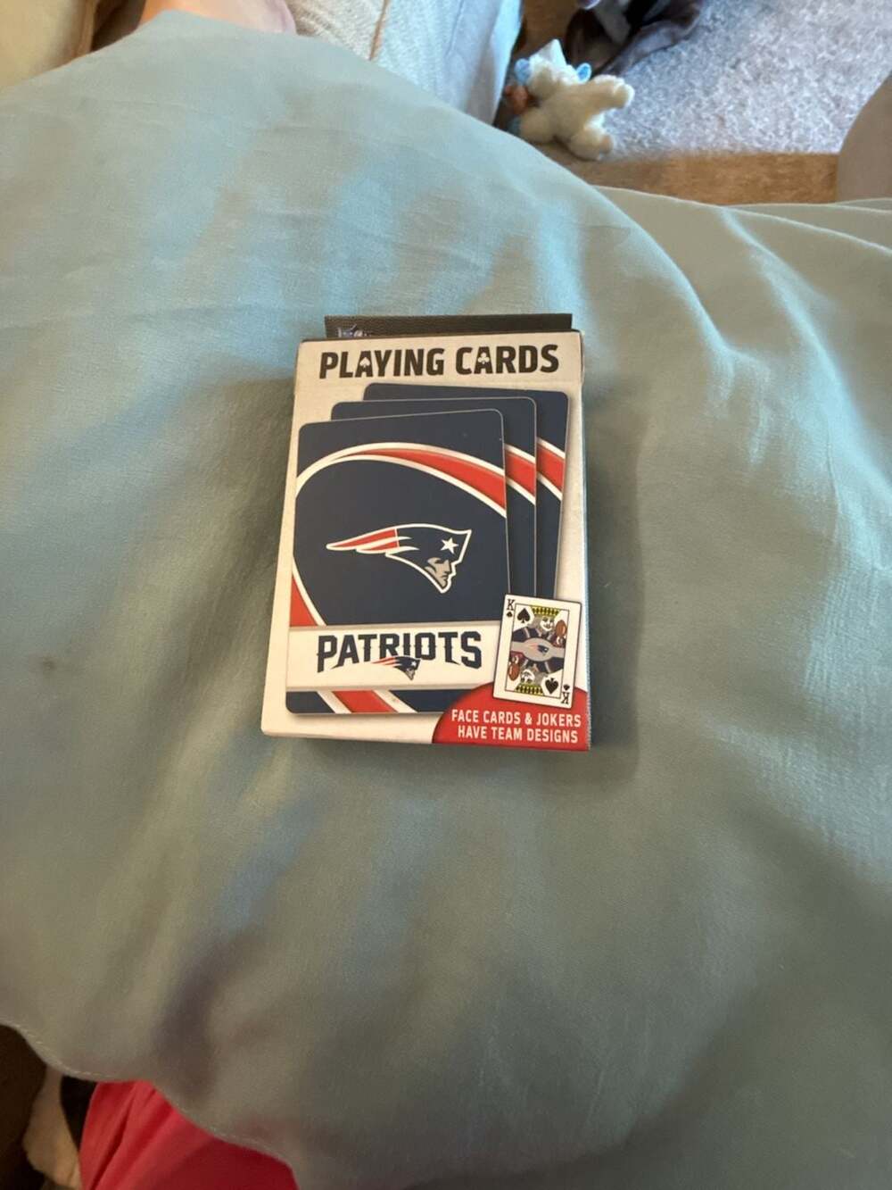 NFL New England Patriots Standard Deck Playing Cards